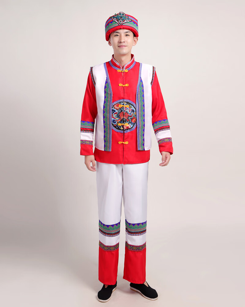 【降价捡漏】旗舰官方店少数民族男苗壮彝族布依纳西傈僳哈尼仡佬族56