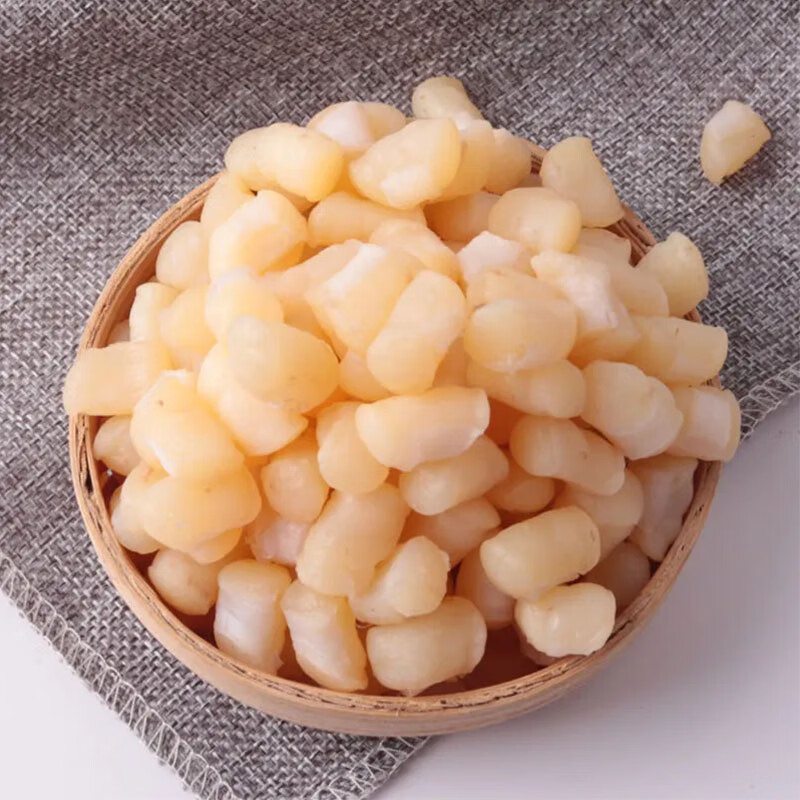 新鲜干贝瑶柱500g干扇贝肉元贝干贝丁6-7分干海鲜水产品干货50g试吃