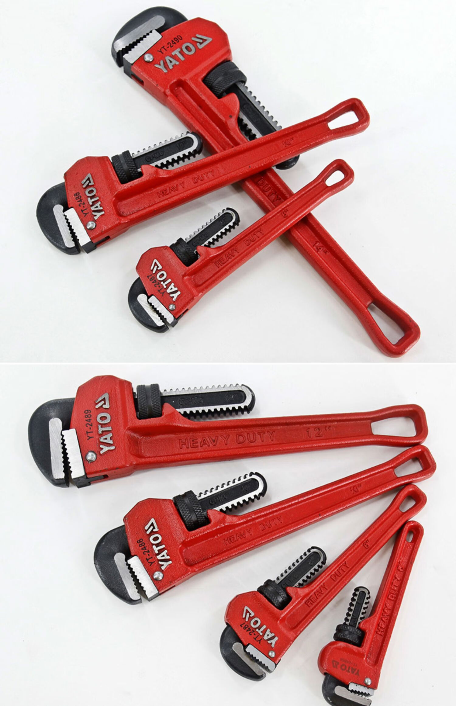 加重型管钳大号铬钼钢工业级水管钳子板手管丝钳牙钳管子钳 48"(1200