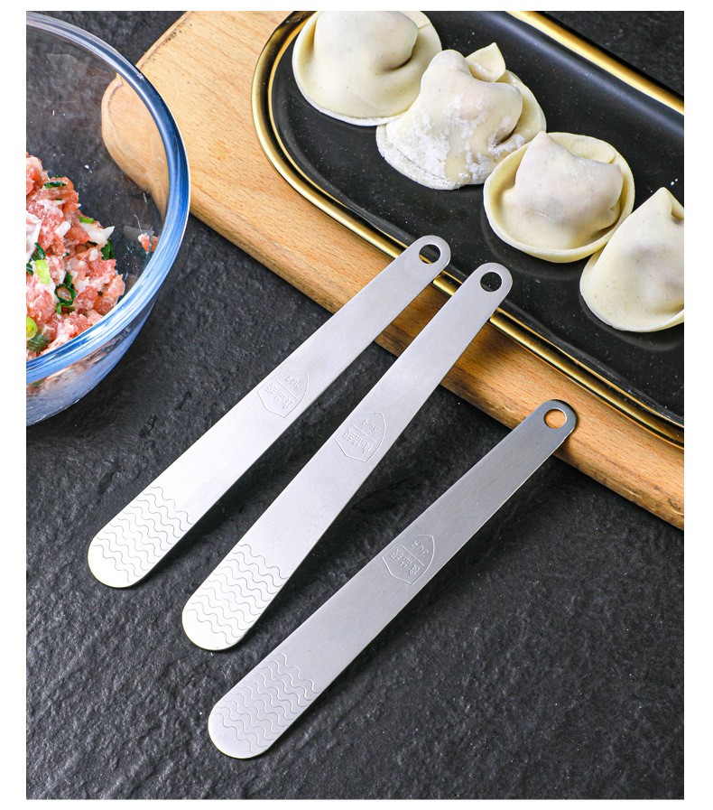 包饺子挖馅勺馄饨水饺工具搅拌直勺馅挑混沌神器304不锈钢馅铲勺304