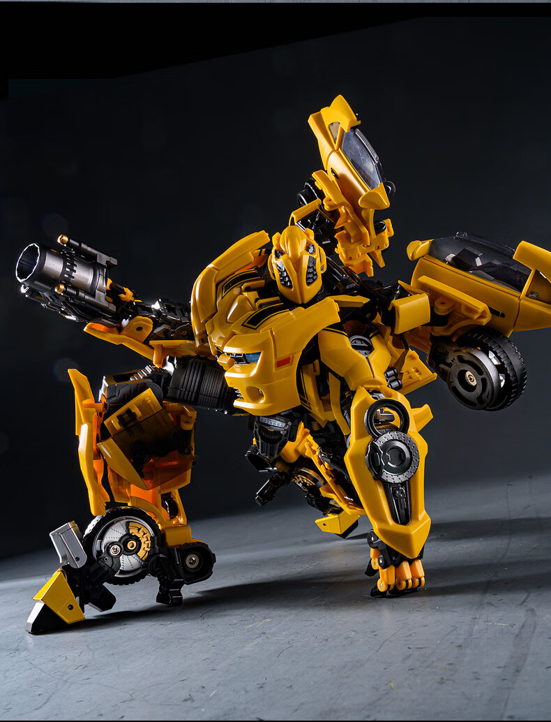 黑曼巴变形玩具金刚合金飞机威震天擎天柱大黄蜂钢索模型 【现货】ls