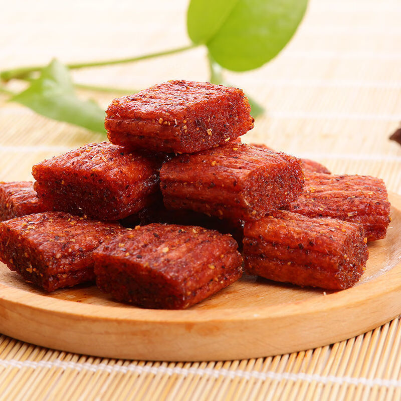 素笨牛肉辣条大刀肉独立包装8090儿时怀旧零食麻辣网红小面筋228克素