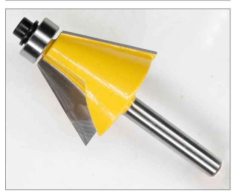 15度225度30度斜角刀斜角修边刀木工刀具铣刀修边机斜边刀小柄15度