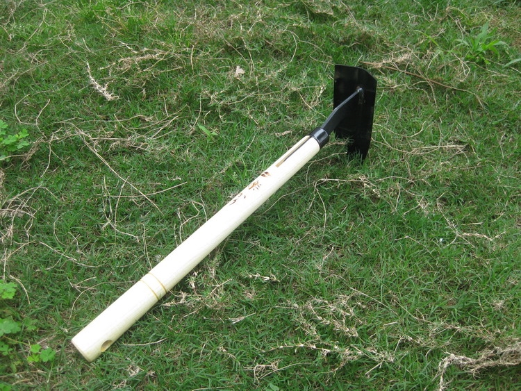 麦桑荷全钢三角锄鹤嘴锄尖嘴锄考古工具碳钢园艺花卉铲土锄头种花种菜