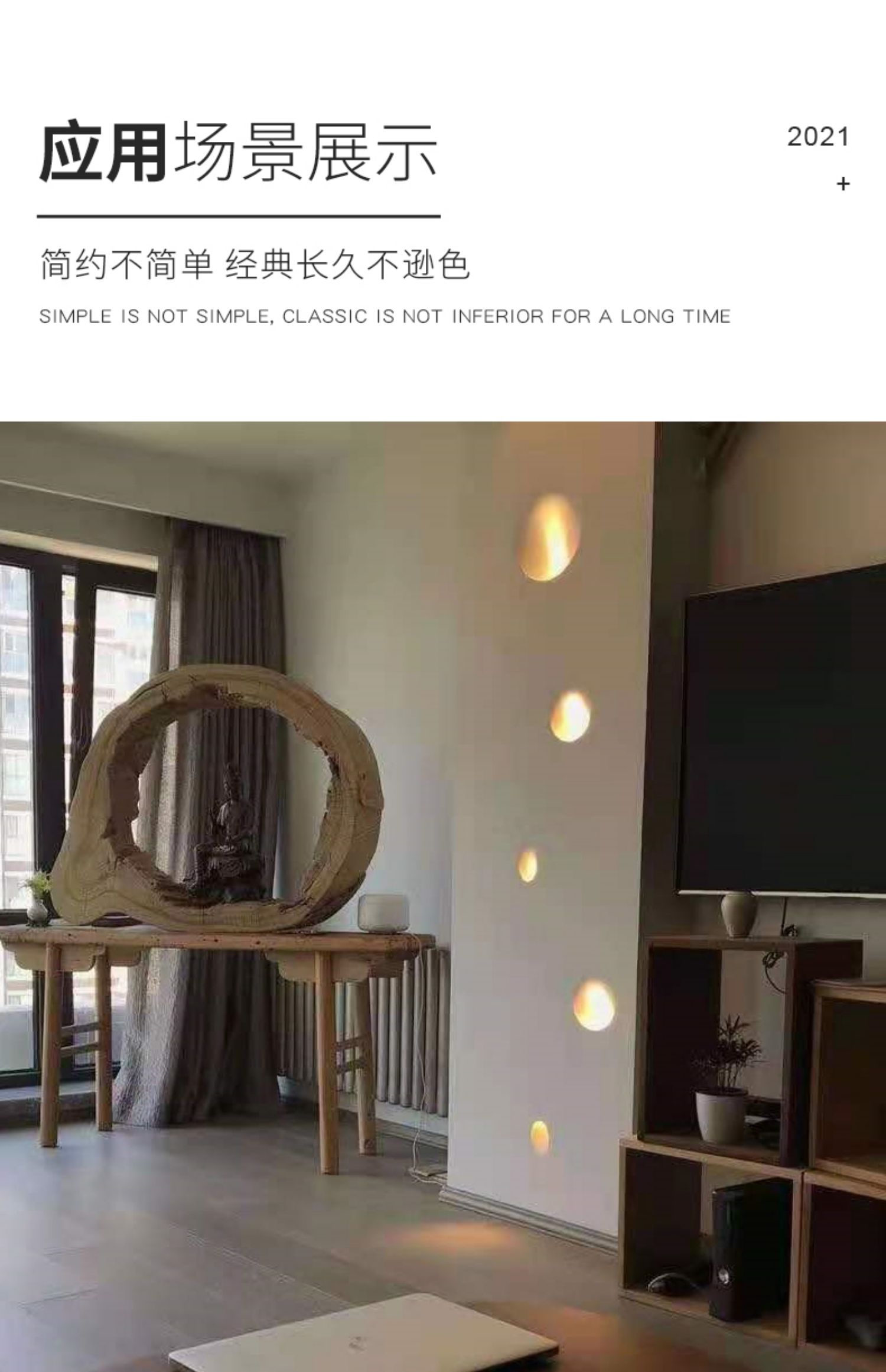 网红石膏灯预埋嵌入式背景墙led壁灯别墅床头洗墙灯简约装饰xf001c款