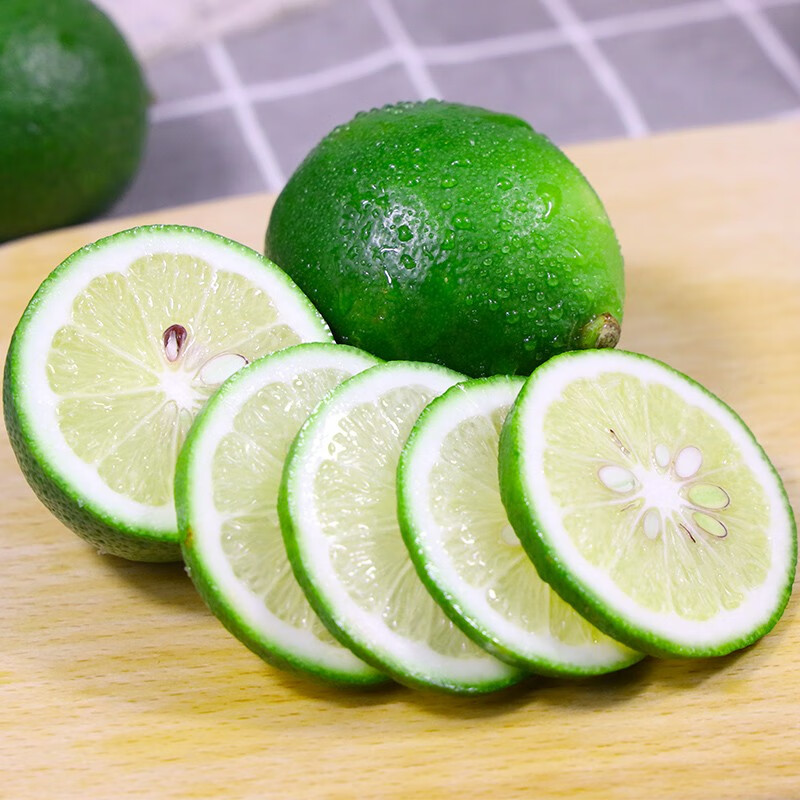 柠檬新鲜精选海南香水青柠檬2/3/5斤小青拧子弹头柠檬 3斤【图片 价格