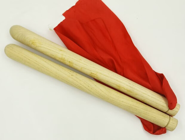 加粗特大配红绸中国鼓威风锣鼓实木牛皮大鼓棒战鼓龙鼓槌大堂鼓锤定制