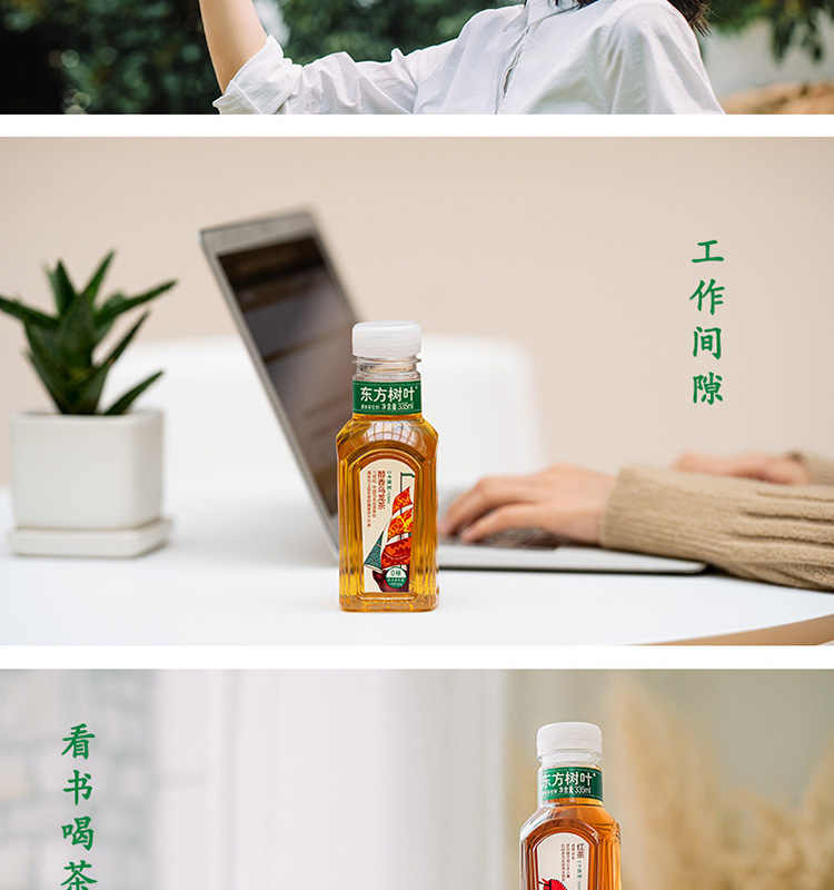 东方树叶 醇香乌龙茶原味茶饮料 0糖 0卡 【沃尔玛】 335ml*6