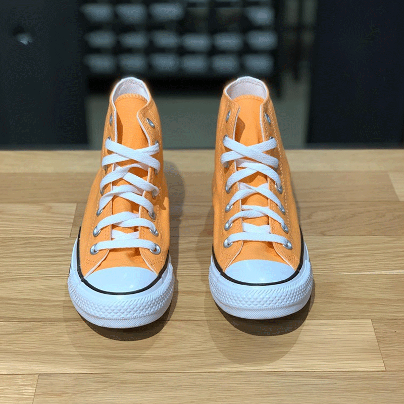 CONVERSE匡威帆布鞋女鞋2022春季新款All Star板鞋解构拼接休闲鞋167634C 167634C橙色36.5【图片价格品牌报价】-京东