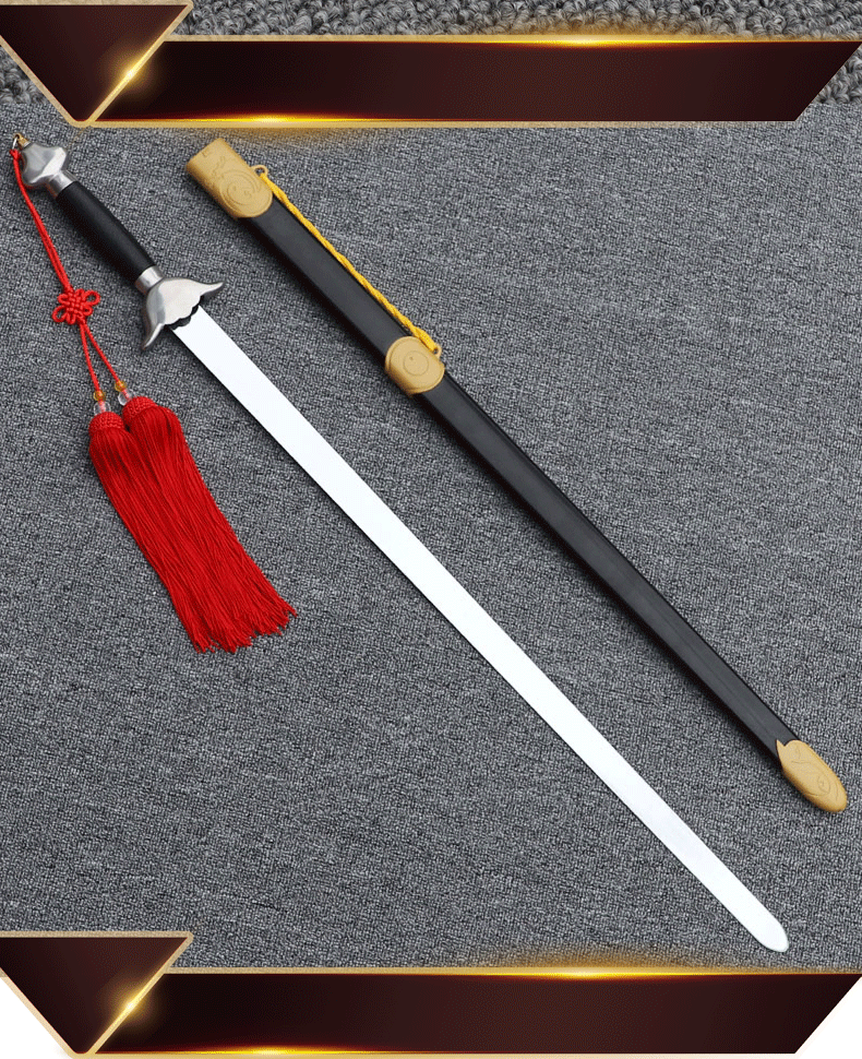 腾轩太极软剑太极晨练剑软剑太极剑武术剑表演剑晨练剑女软剑古装男半