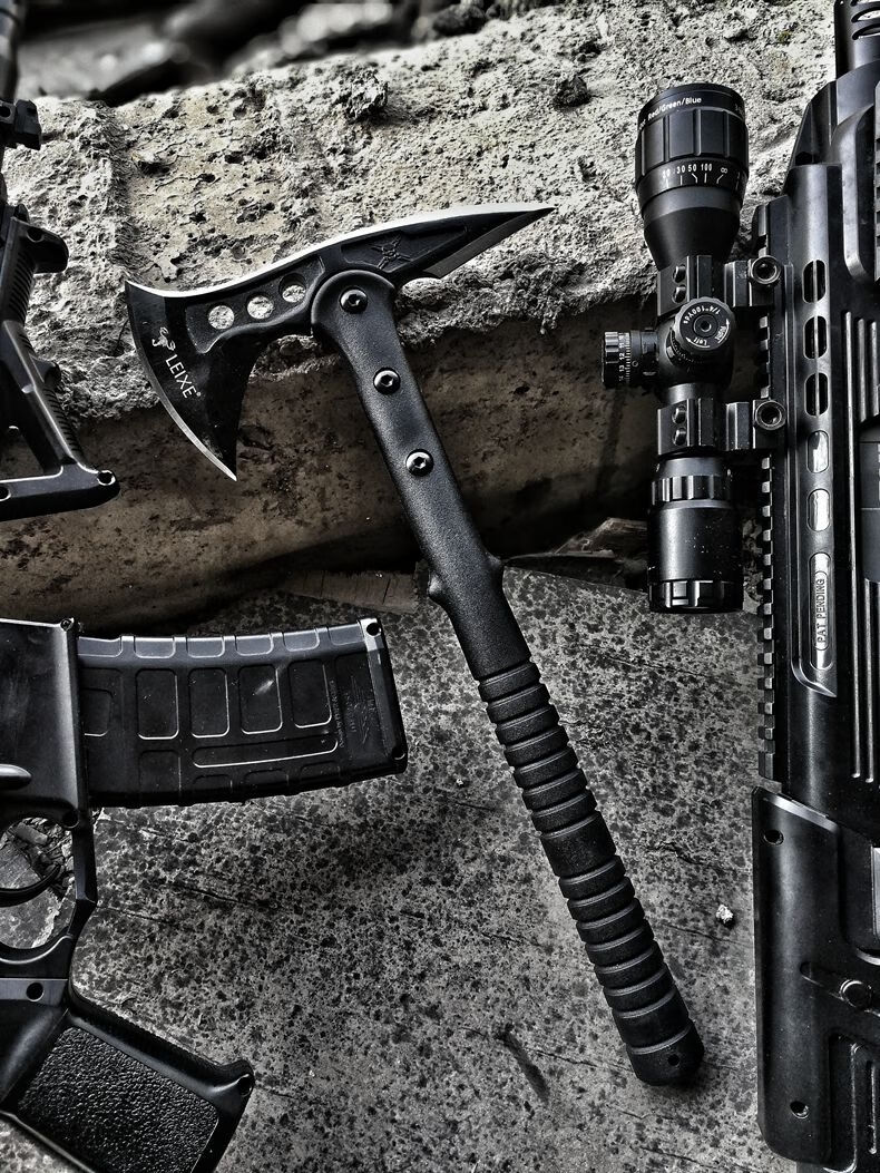 魔鬼斧子战术斧头开山斧野营斧救生斧消防斧手斧防身突击斧营地斧锥斧