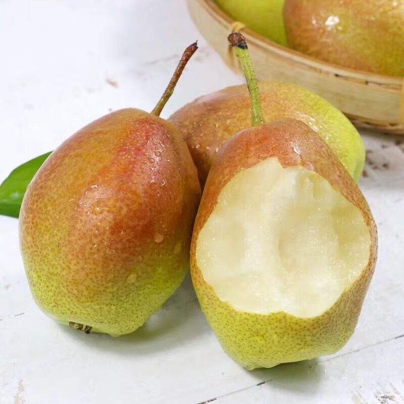 库尔勒香梨10斤新疆酥水果新鲜当季现摘酥蜜梨直批整箱5梨子买二送一3