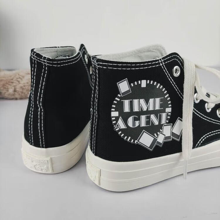 陌闻时光人周边鞋子程小时陆光同人帆布鞋男动漫周边女学生奔步时光01
