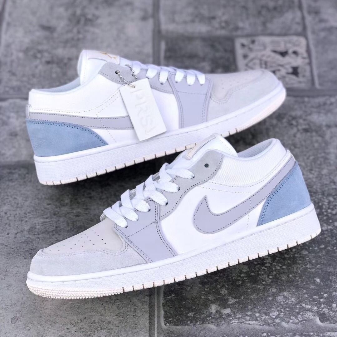 low paris小巴黎浅灰校园韩版百搭男女学生低帮板鞋 aj小巴黎 35.