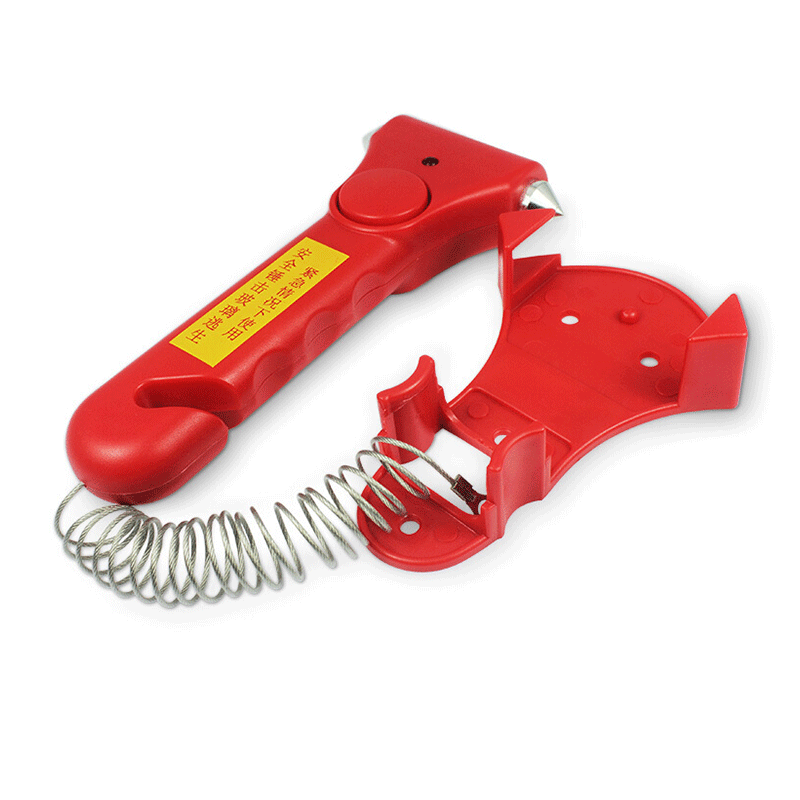 汽车安全锤逃生锤破窗器车用防盗多功能声光报警客车安全锤应急锤