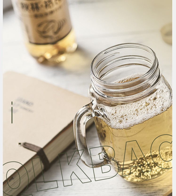 秋林格瓦斯 格瓦斯 发酵饮料 350ml 0脂肪 汽水 俄罗斯风味 哈尔滨