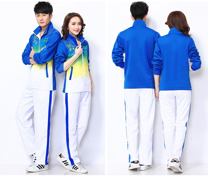 晋冠团体服运动会服装佳木斯运动服中学生校服班服团购队服套装 红色