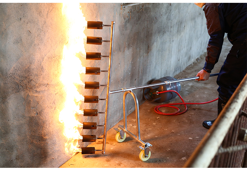 高温液化气喷火枪煤气火焰消毒枪喷头养殖场猪圈耐高温烧猪毛器抢4米