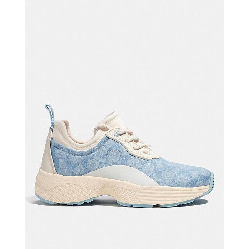 蔻驰(coach) 奢侈品女鞋 时尚女士运动鞋 轻奢高档女士舒适透气跑步鞋