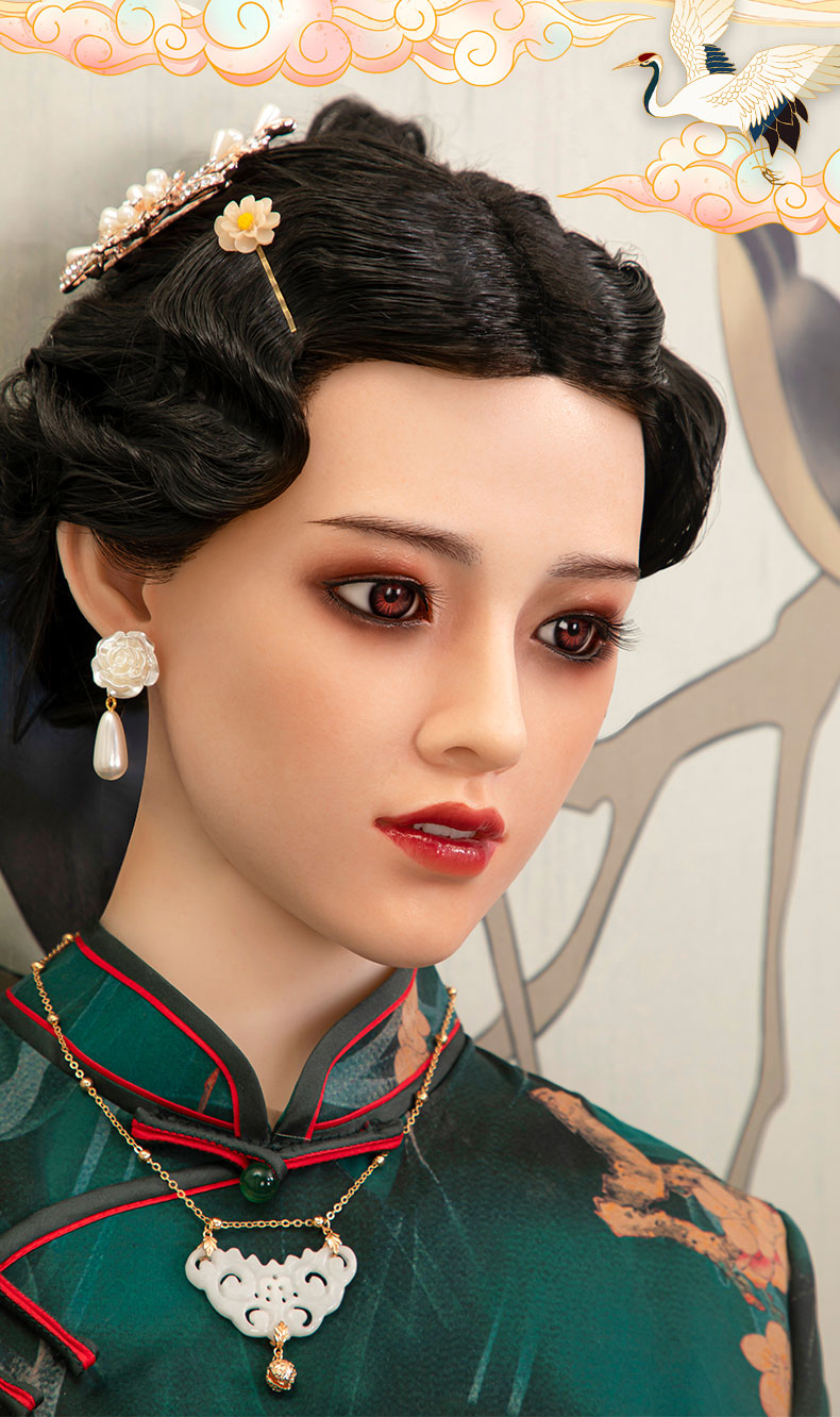 美女玩偶带骨骼成人情趣用品可定制功能 168cm(套发)全硅胶实体娃娃