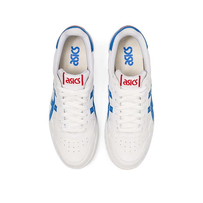 asics亚瑟士男休闲鞋板鞋小白鞋japansjxwhitebluecoast115