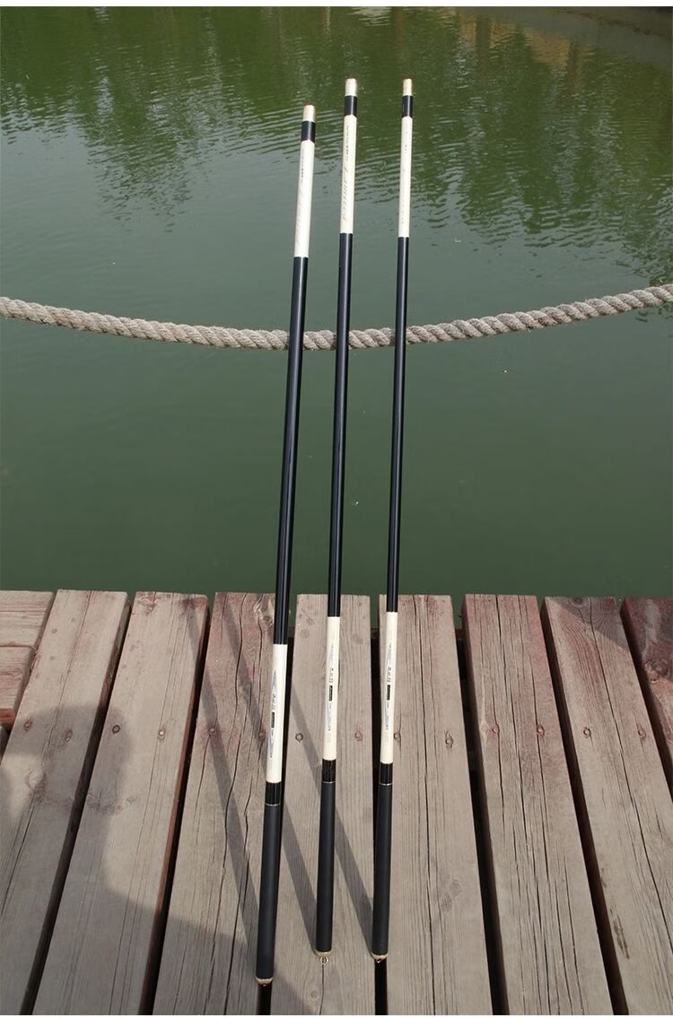 波纹极鱼竿超硬轻碳素竿28调5h台钓竿鲫鲤钓鱼竿平起3斤保钓20斤霜魄