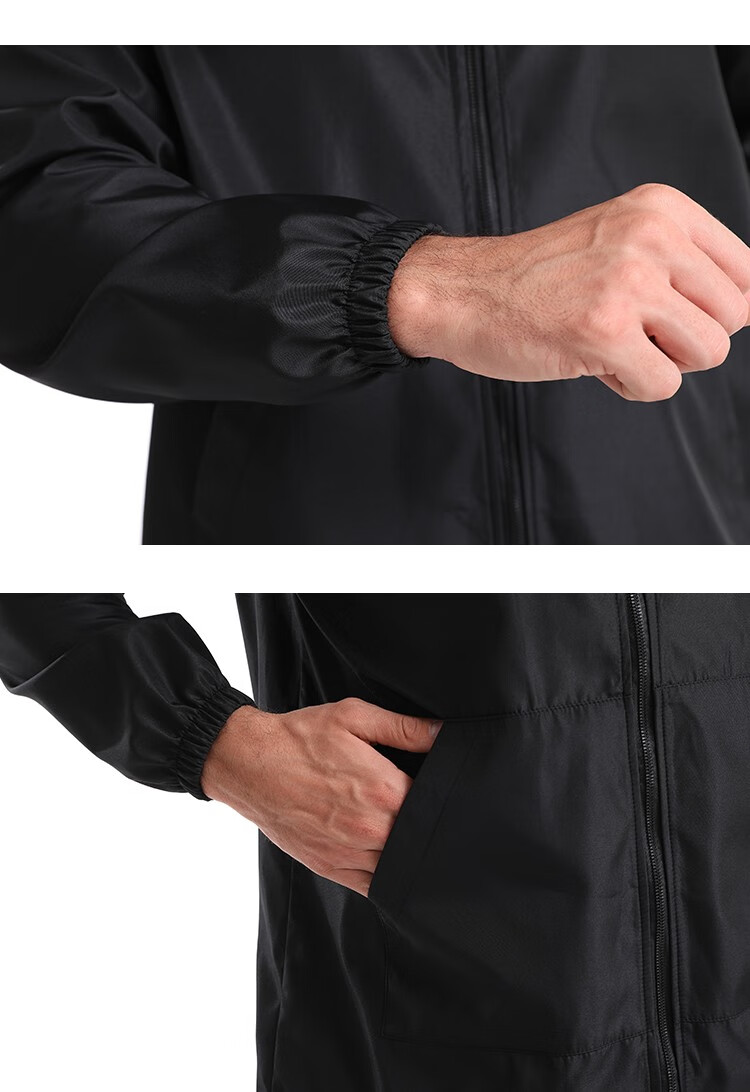 出行防护服坐火车飞机用疫情隔离面罩防护衣服儿童防飞沫黑色出行防护