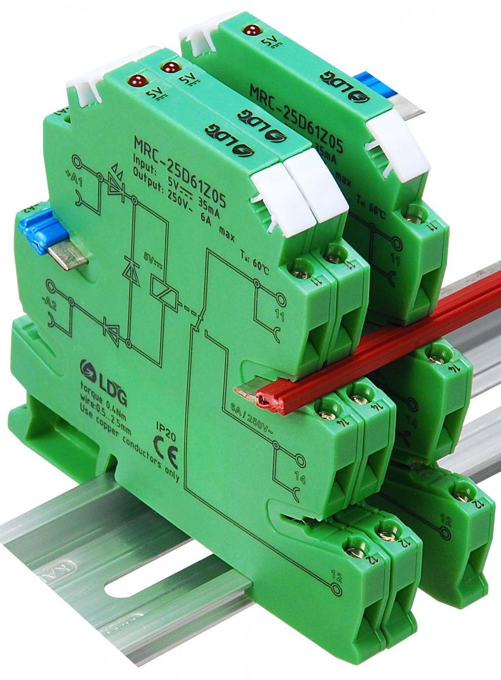 mrc-25d61z05中间继电器5v 电磁继电器模组模块一常开一常闭【图片