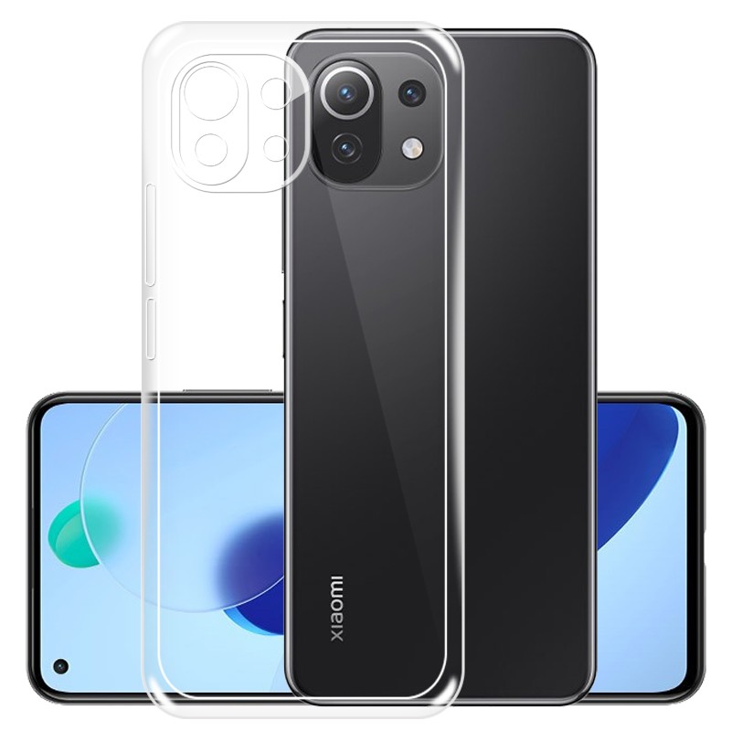 拓蒙 小米11青春版手机壳mi11十一硅胶透明保护套小米11ultra薄全包防