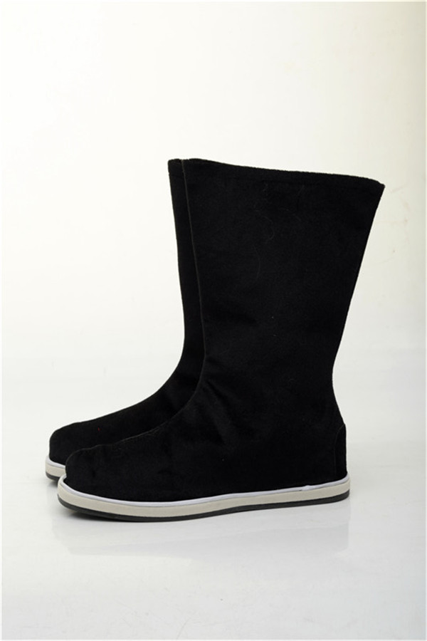 足里路汉服靴古风古装靴男武侠朝靴中国风官靴演出男女靴子汉服鞋子男