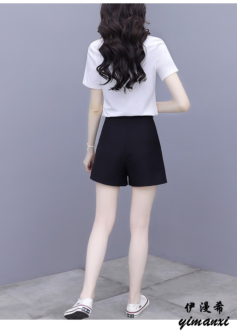 伊漫希可甜可盐少女夏装t恤夏季新款辣妹穿搭夏天衣服女生网红女神范