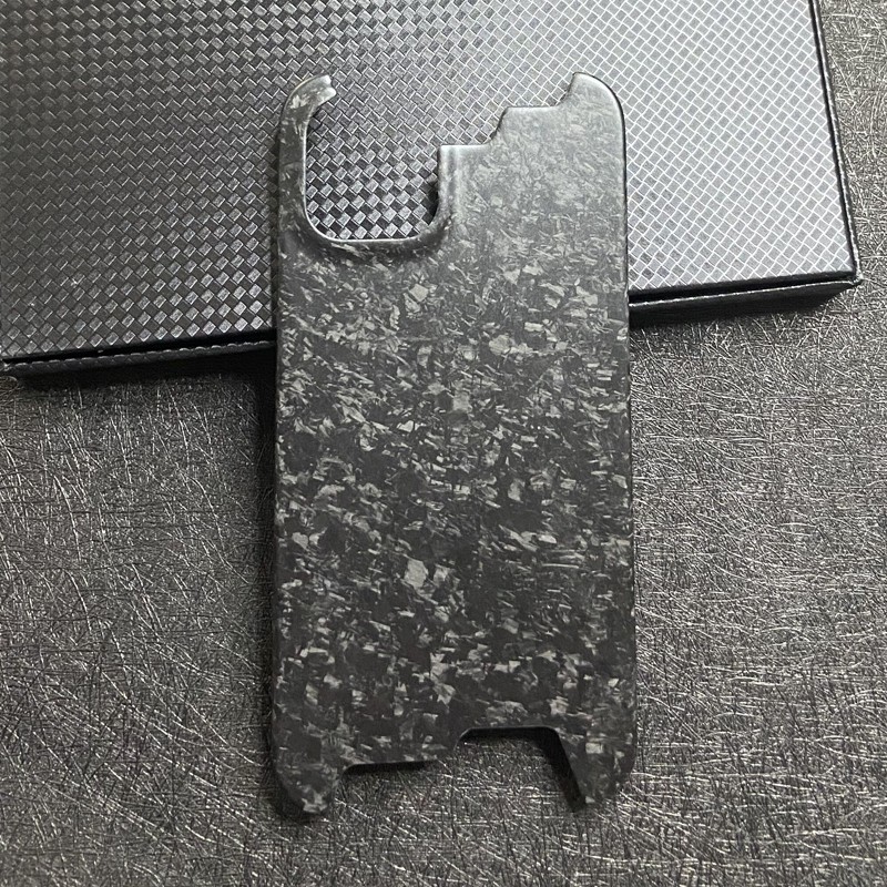 lc 适用苹果iphone13promax手机壳mini锻造碳纤维xs/12/11保护套xr