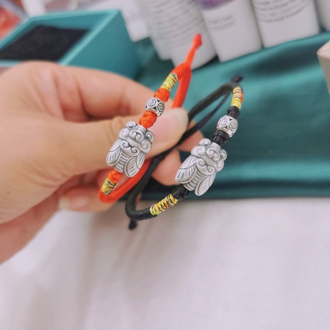 999银蝉鸣迎禄手链男中考高考一鸣惊人手绳女学业考研情侣逢考必过