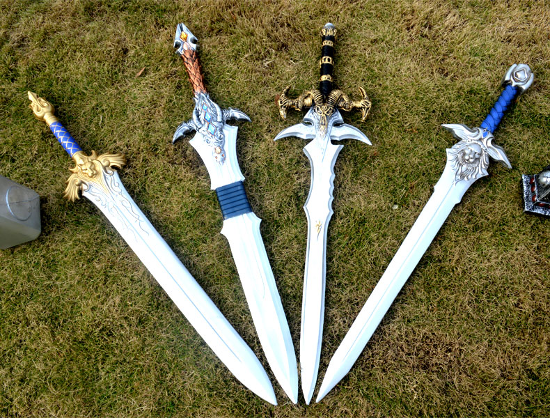 周边道具黑暗精灵神剑1:1pu材质动漫玩具剑 黑暗精灵神剑 均码【图片