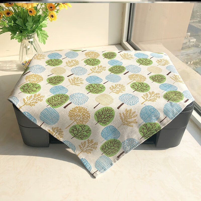 遮布遮盖布方巾防尘茶杯盖布罩盖碗柜子水杯遮盖厨房桌布家用布料灰尘