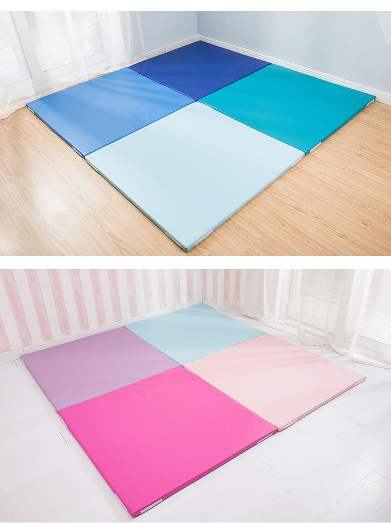 亲肤幼儿园软体垫子早教中心地垫拼接宝宝爬爬垫防摔婴儿儿童爬行垫多