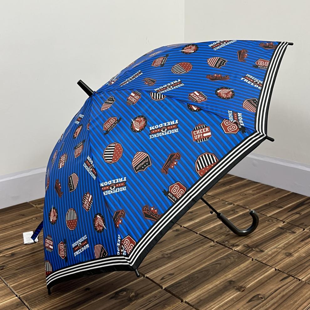 颜色:黑色图案:条纹打开方式:手动类别:雨伞适用人群:儿童伞布面料