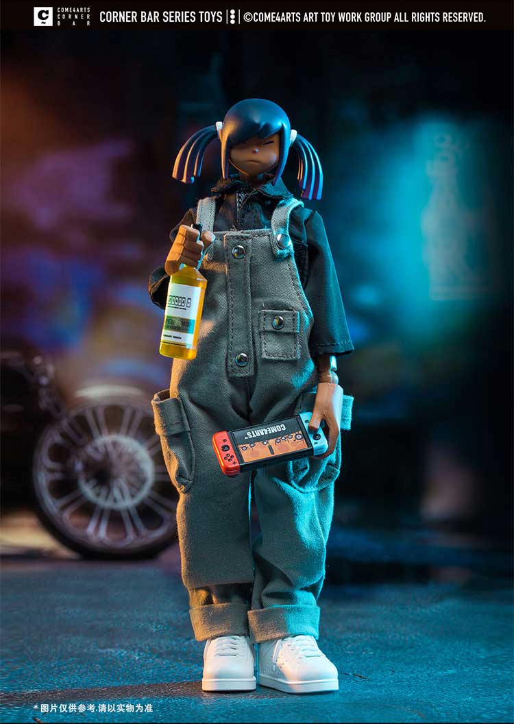 19八3潮流人偶盲盒第一季街角酒吧