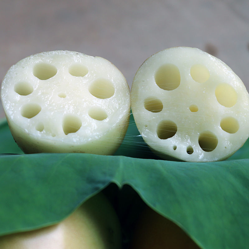湖北新鲜莲藕现挖脆藕嫩藕洪湖莲菜 净重3斤(新鲜莲藕脆藕)【图片