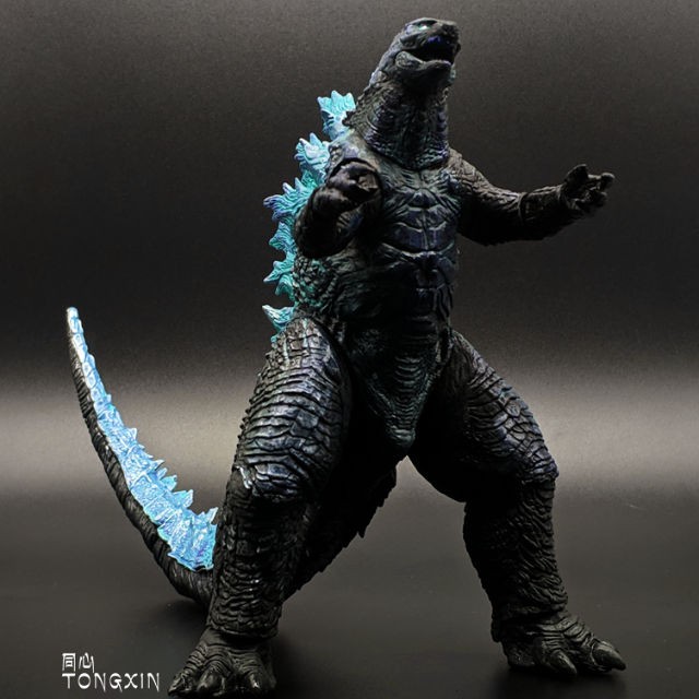 关节超可动手办模型godzilla怪兽玩偶玩具 真红莲哥斯拉 买2台小车