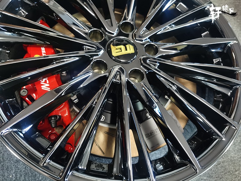 六丰ezwx1061819寸黑电镀mpv升级改装轮毂威尔法传祺m8艾力绅艾尔法