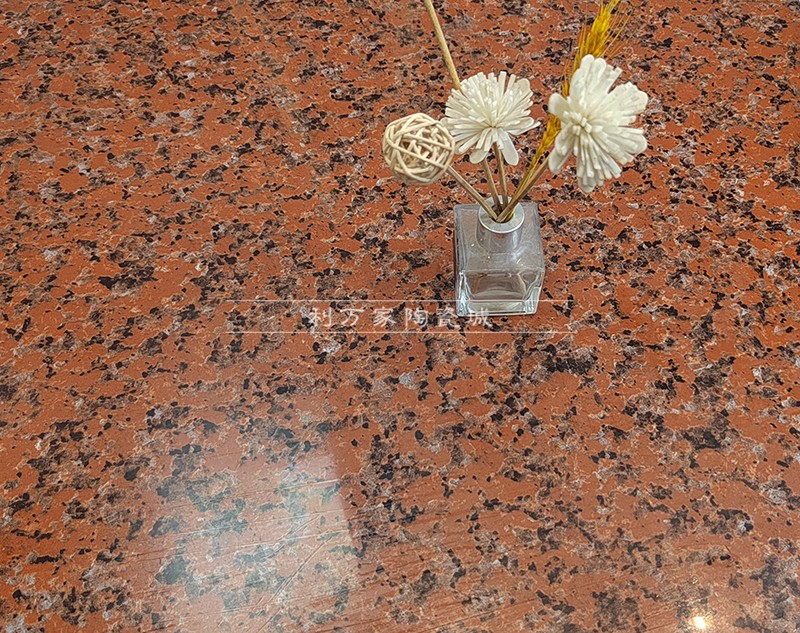 红金点全红瓷砖800x800中国普拉提玻化抛光砖600x600防滑砖红金点