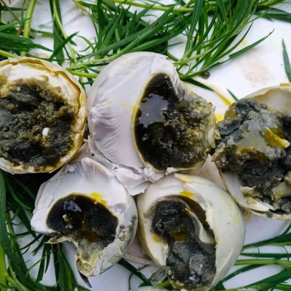 农家正宗臭鸭蛋咸鸭臭蛋海鸭蛋臭蛋熟臭鸭蛋小时候