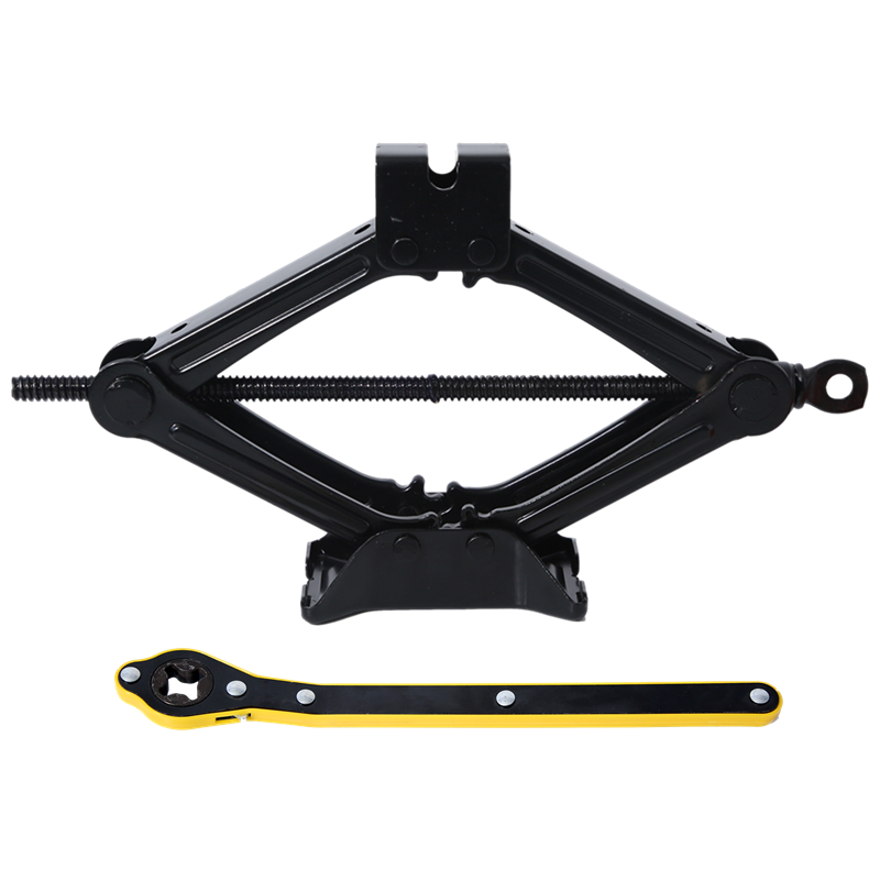 n汽车千斤顶车用手摇式换台工具越野车电动车小轿车省力车载千金顶 1.