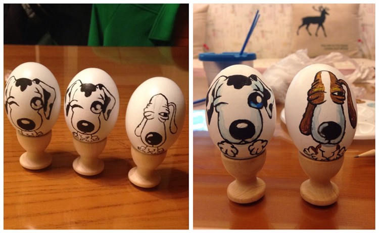 儿童手工彩蛋制作方法图片