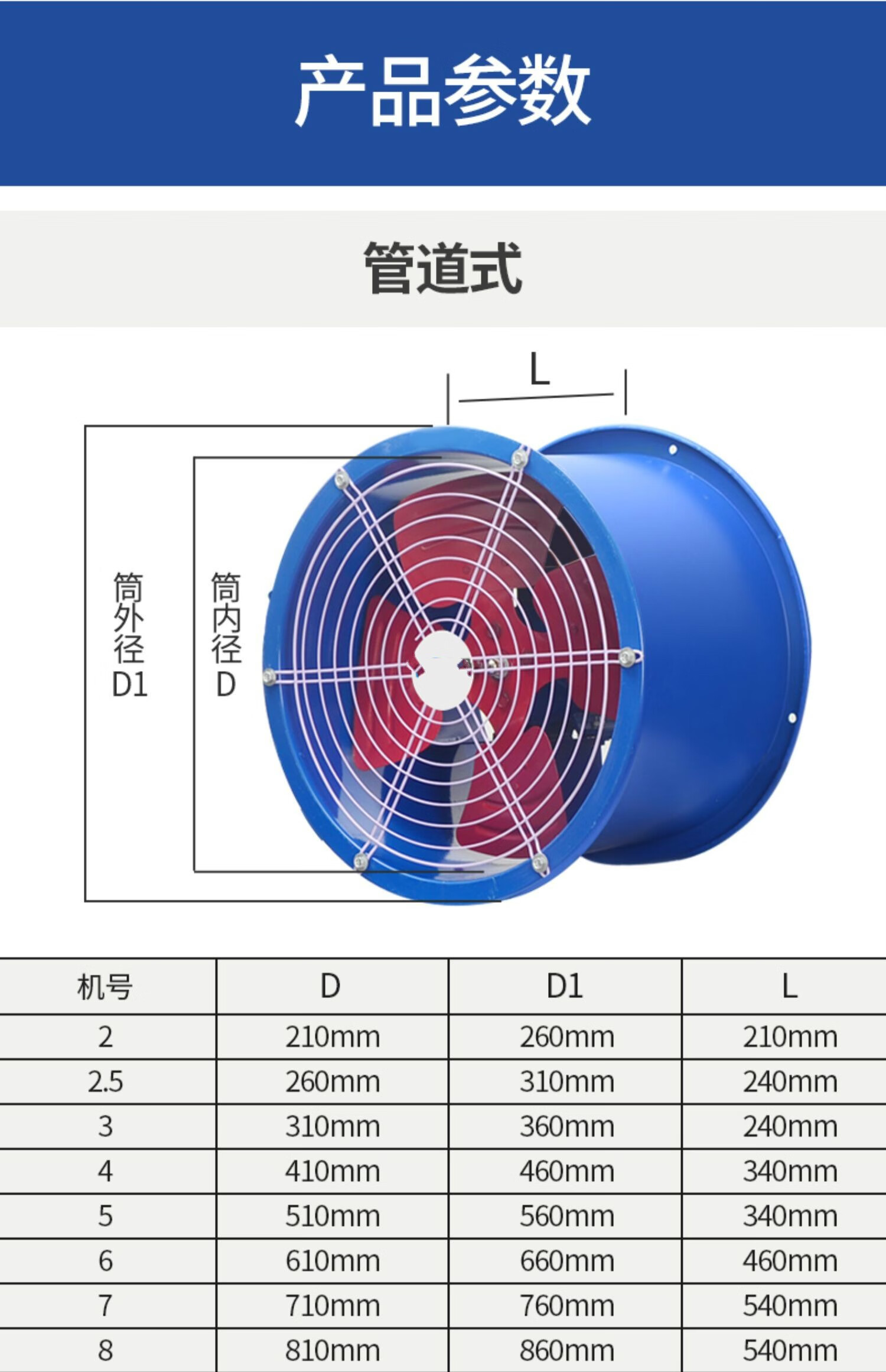 sf轴流风机大功率通风商用排气扇管道抽风机强力排风扇工业换气扇管道