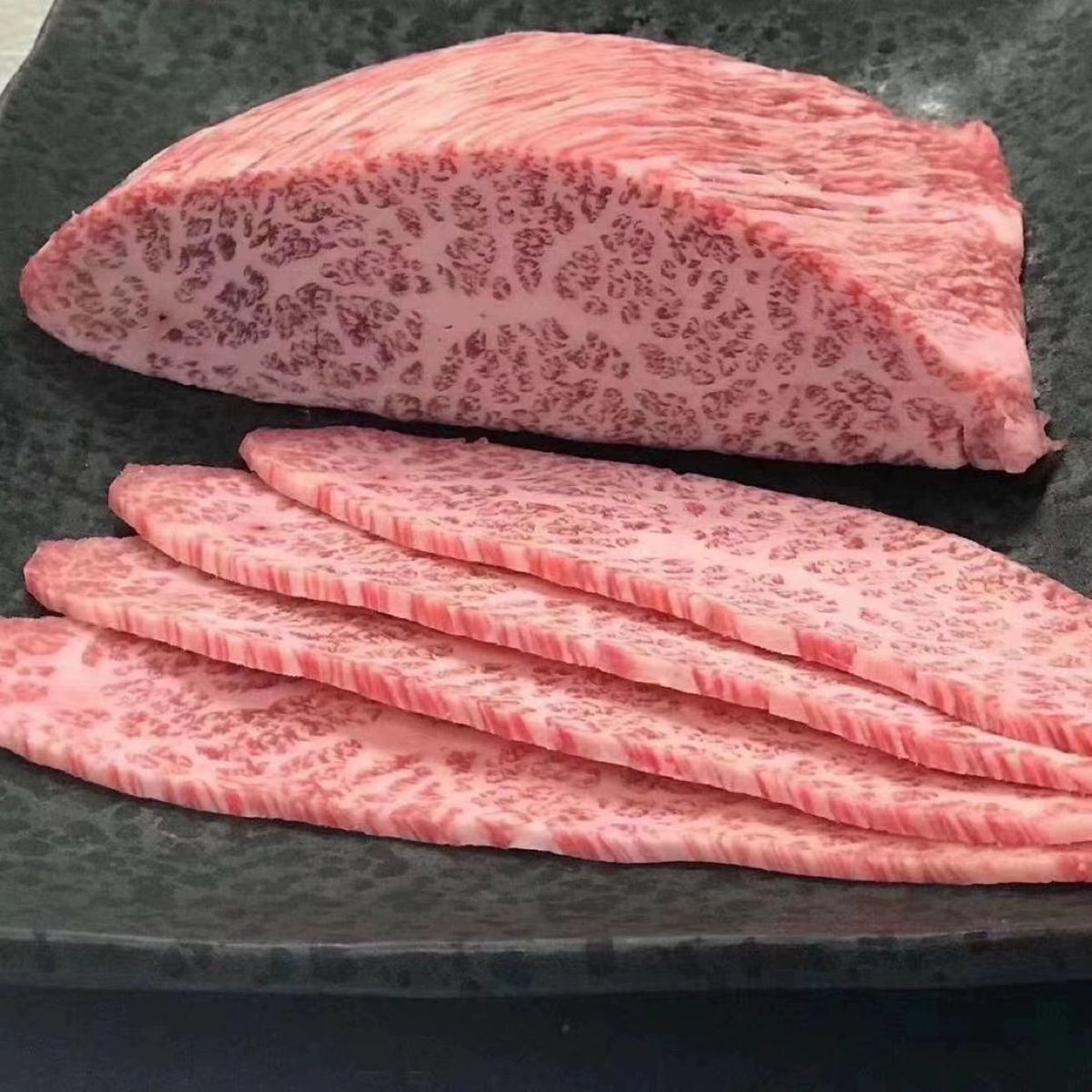 【顺丰速运】澳洲 m12 霜降雪花和牛松阪眼肉盖牛排500g包顺丰空运