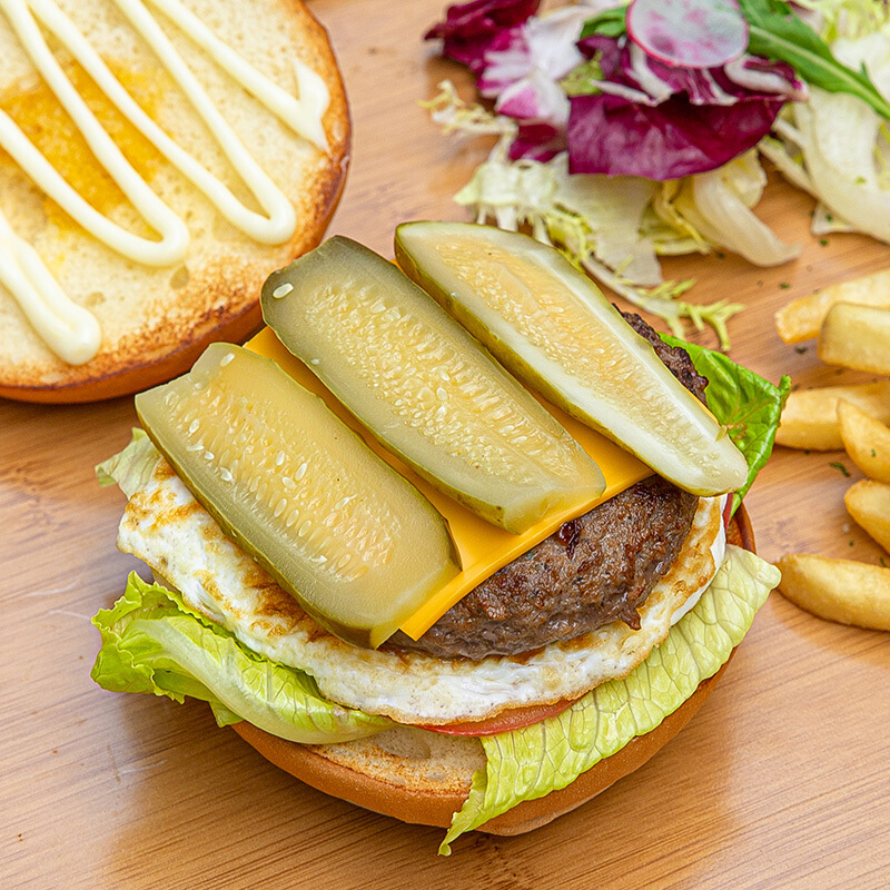 【京优购】酸黄瓜 680g/罐酸脆腌制咸菜酸黄瓜汉堡三明治冷菜 酸黄瓜