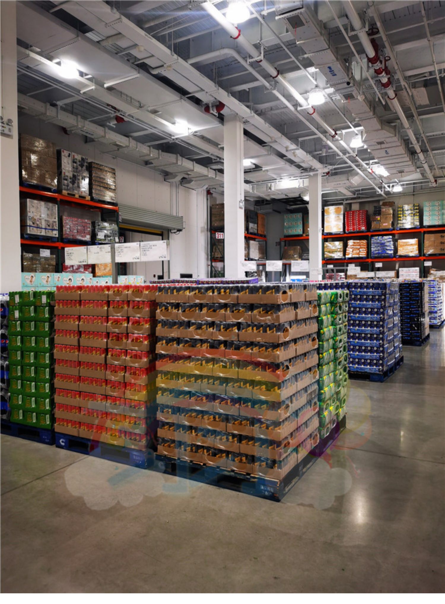 上海costco购法国truffles松露型巧克力自然原味1kg2kg棉花糖夹心2kg