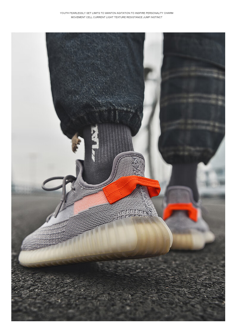 尾灯潮鞋椰子鞋百搭350满天星官网透气跑步鞋运动鞋子椰子鞋男zhzo